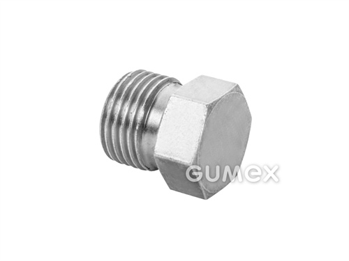 Záslepka na hydraulické koncovky, vnější závit M14x1,5, těžká řada, ocel